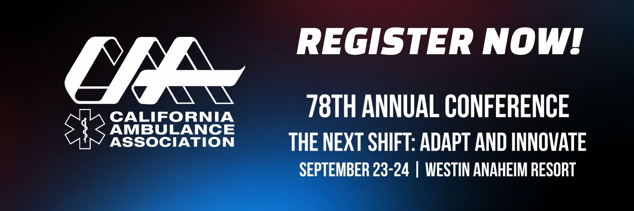 2026 CAA Conference - Register Now - Sept 23-24 2026